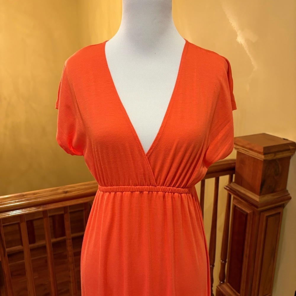 Beachgirl Coastal Coral Maxi Dress Wmn’s XS - Picture 2 of 8